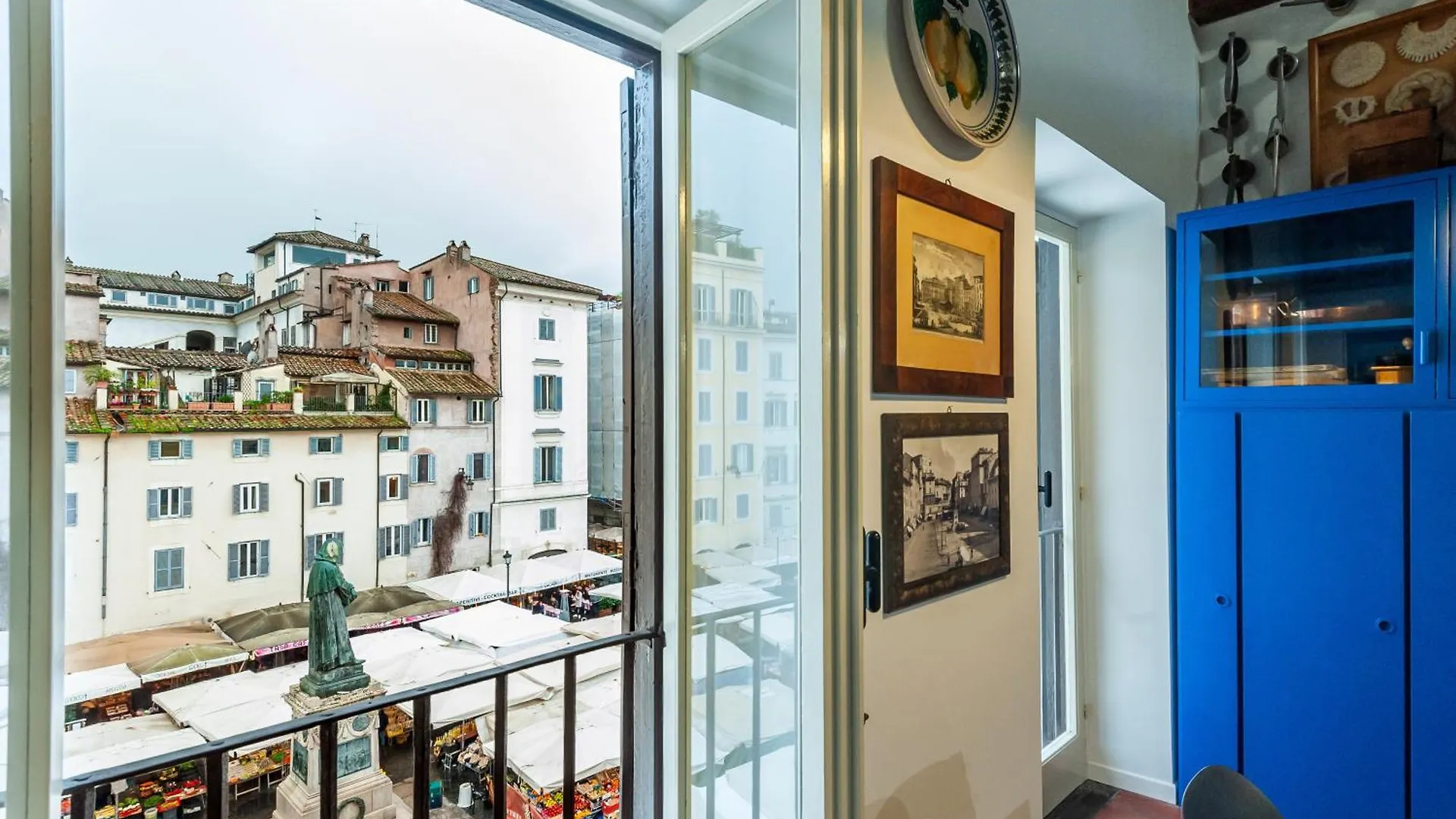 דירות רומא Elegantis Dimora Dell'Architetto In Campo De' Fiori With Private Terrace 0*,