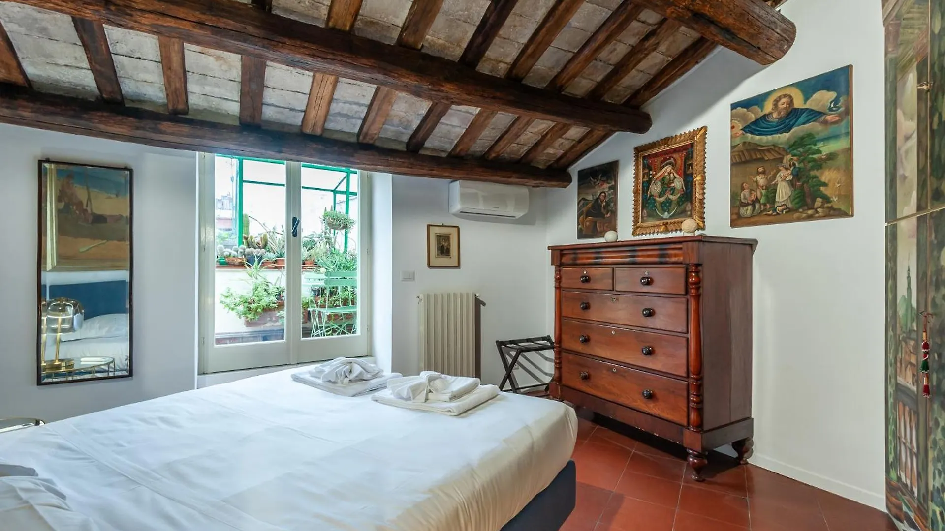דירות רומא Elegantis Dimora Dell'Architetto In Campo De' Fiori With Private Terrace 0*,